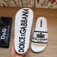 Cheap Dolce &amp; Gabbana D&amp;G Slippers For Women #1177212 Replica Wholesale [$48.00 USD] [ITEM#1177212] on Replica Dolce &amp; Gabbana D&amp;G Slippers