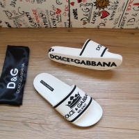 Cheap Dolce &amp; Gabbana D&amp;G Slippers For Men #1177213 Replica Wholesale [$48.00 USD] [ITEM#1177213] on Replica Dolce &amp; Gabbana D&amp;G Slippers