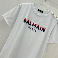 Cheap Balmain T-Shirts Short Sleeved For Women #1178137 Replica Wholesale [$68.00 USD] [ITEM#1178137] on Replica Balmain T-Shirts