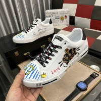 Cheap Dolce &amp; Gabbana D&amp;G Casual Shoes For Men #1178752 Replica Wholesale [$85.00 USD] [ITEM#1178752] on Replica Dolce &amp; Gabbana D&amp;G Casual Shoes