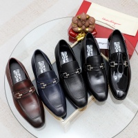 Cheap Salvatore Ferragamo Leather Shoes For Men #1178978 Replica Wholesale [$85.00 USD] [ITEM#1178978] on Replica Salvatore Ferragamo Leather Shoes