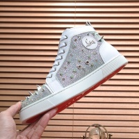 Cheap Christian Louboutin High Top Shoes For Men #1179108 Replica Wholesale [$88.00 USD] [ITEM#1179108] on Replica Christian Louboutin High Top Shoes