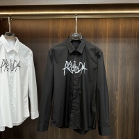 Cheap Prada Shirts Long Sleeved For Men #1179228 Replica Wholesale [$92.00 USD] [ITEM#1179228] on Replica Prada Shirts