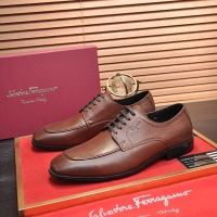 Salvatore Ferragamo Leather Shoes For Men #1179328