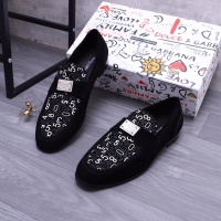 Cheap Dolce &amp; Gabbana D&amp;G Leather Shoes For Men #1179735 Replica Wholesale [$100.00 USD] [ITEM#1179735] on Replica Dolce &amp; Gabbana D&amp;G Leather Shoes