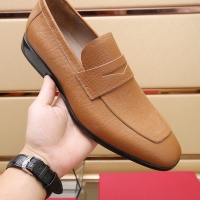 Cheap Salvatore Ferragamo Leather Shoes For Men #1179928 Replica Wholesale [$125.00 USD] [ITEM#1179928] on Replica Salvatore Ferragamo Leather Shoes