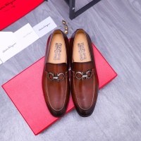 Cheap Salvatore Ferragamo Leather Shoes For Men #1180032 Replica Wholesale [$92.00 USD] [ITEM#1180032] on Replica Salvatore Ferragamo Leather Shoes