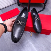 Cheap Salvatore Ferragamo Leather Shoes For Men #1180033 Replica Wholesale [$92.00 USD] [ITEM#1180033] on Replica Salvatore Ferragamo Leather Shoes