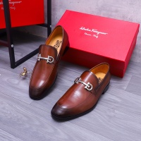 Salvatore Ferragamo Leather Shoes For Men #1180035