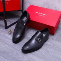 Salvatore Ferragamo Leather Shoes For Men #1180037