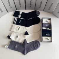 Cheap Balenciaga Socks #1180139 Replica Wholesale [$32.00 USD] [ITEM#1180139] on Replica Balenciaga Socks