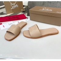 Cheap Christian Louboutin CL Slippers For Women #1180632 Replica Wholesale [$96.00 USD] [ITEM#1180632] on Replica Christian Louboutin CL Slippers
