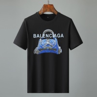 Cheap Balenciaga T-Shirts Short Sleeved For Men #1181555 Replica Wholesale [$25.00 USD] [ITEM#1181555] on Replica Balenciaga T-Shirts