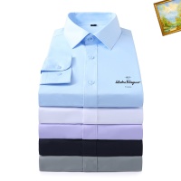Cheap Salvatore Ferragamo Shirts Long Sleeved For Unisex #1181782 Replica Wholesale [$40.00 USD] [ITEM#1181782] on Replica Salvatore Ferragamo Shirts