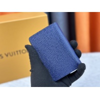 Cheap Louis Vuitton LV Card Case In Blue For Unisex #1182115 Replica Wholesale [$29.00 USD] [ITEM#1182115] on Replica Louis Vuitton LV Wallets