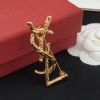 Cheap Yves Saint Laurent Brooches For Women #1182306 Replica Wholesale [$27.00 USD] [ITEM#1182306] on Replica Yves Saint Laurent Brooches