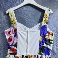 Cheap Dolce &amp; Gabbana Dresses Sleeveless For Women #1183330 Replica Wholesale [$130.00 USD] [ITEM#1183330] on Replica Dolce &amp; Gabbana Dresses