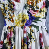 Cheap Dolce &amp; Gabbana Dresses Sleeveless For Women #1183332 Replica Wholesale [$128.00 USD] [ITEM#1183332] on Replica Dolce &amp; Gabbana Dresses