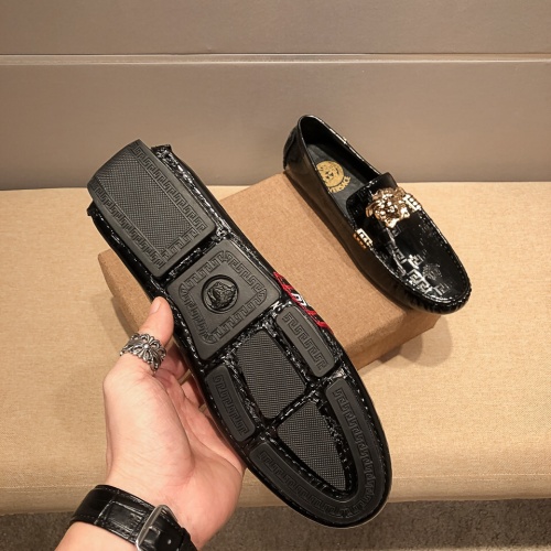 Cheap Versace Leather Shoes For Men #1183668 Replica Wholesale [$68.00 USD] [ITEM#1183668] on Replica Versace Leather Shoes