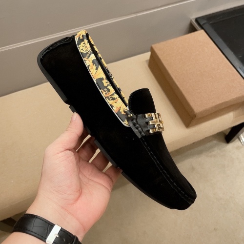 Cheap Versace Leather Shoes For Men #1183674 Replica Wholesale [$68.00 USD] [ITEM#1183674] on Replica Versace Leather Shoes