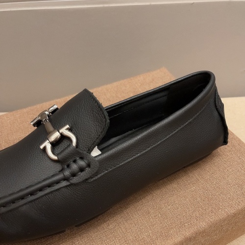 Cheap Salvatore Ferragamo Leather Shoes For Men #1183681 Replica Wholesale [$68.00 USD] [ITEM#1183681] on Replica Salvatore Ferragamo Leather Shoes