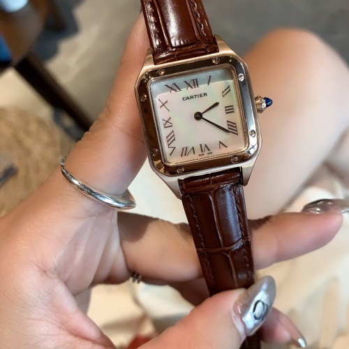 Cheap Cartier AAA Quality Watches In Gold For Women #1183813 Replica Wholesale [$112.00 USD] [ITEM#1183813] on Replica Cartier AAA Quality Watches