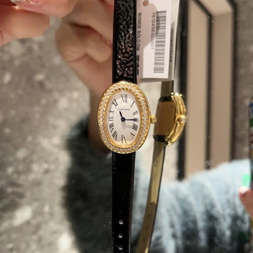 Cheap Cartier AAA Quality Watches In Gold For Women #1183825 Replica Wholesale [$162.00 USD] [ITEM#1183825] on Replica Cartier AAA Quality Watches