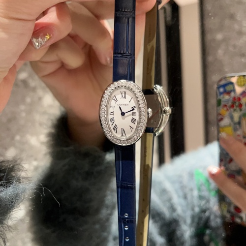 Cheap Cartier AAA Quality Watches In Silver For Women #1183826 Replica Wholesale [$155.00 USD] [ITEM#1183826] on Replica Cartier AAA Quality Watches
