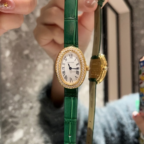 Cheap Cartier AAA Quality Watches In Gold For Women #1183832 Replica Wholesale [$162.00 USD] [ITEM#1183832] on Replica Cartier AAA Quality Watches