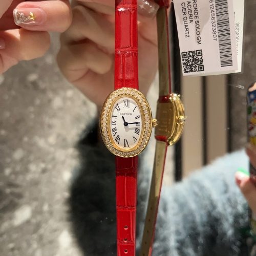 Cheap Cartier AAA Quality Watches In Gold For Women #1183838 Replica Wholesale [$162.00 USD] [ITEM#1183838] on Replica Cartier AAA Quality Watches