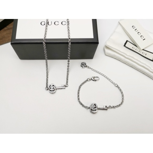 Cheap Gucci Jewelry Set #1183850 Replica Wholesale [$48.00 USD] [ITEM#1183850] on Replica Gucci Jewelry Set