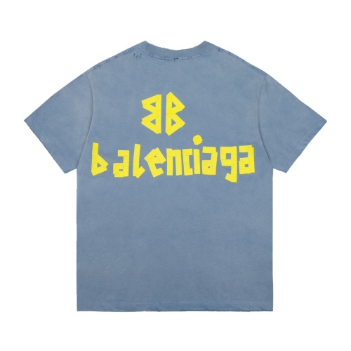 Cheap Balenciaga T-Shirts Short Sleeved For Unisex #1183893 Replica Wholesale [$42.00 USD] [ITEM#1183893] on Replica Balenciaga T-Shirts