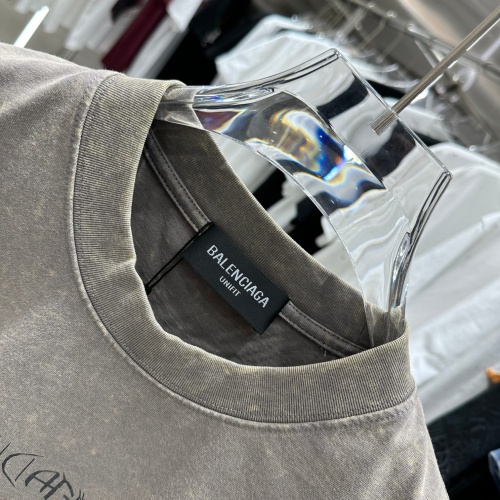 Cheap Balenciaga T-Shirts Short Sleeved For Unisex #1183909 Replica Wholesale [$40.00 USD] [ITEM#1183909] on Replica Balenciaga T-Shirts