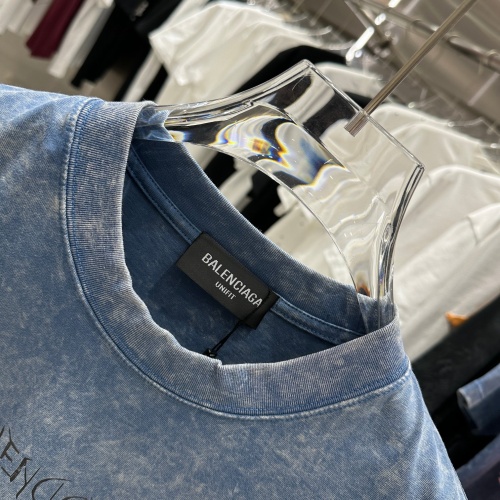 Cheap Balenciaga T-Shirts Short Sleeved For Unisex #1183910 Replica Wholesale [$40.00 USD] [ITEM#1183910] on Replica Balenciaga T-Shirts
