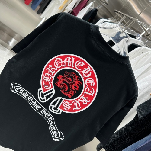 Cheap Chrome Hearts T-Shirts Short Sleeved For Unisex #1183971 Replica Wholesale [$40.00 USD] [ITEM#1183971] on Replica Chrome Hearts T-Shirts