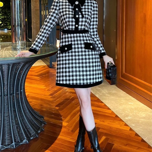 Cheap Chanel Dresses Long Sleeved For Women #1184218 Replica Wholesale [$115.00 USD] [ITEM#1184218] on Replica Chanel Dresses