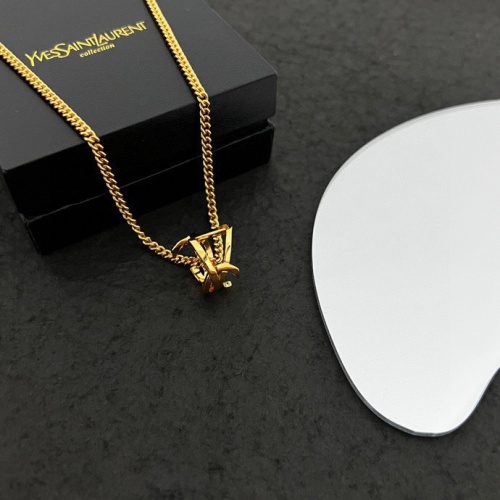 Cheap Yves Saint Laurent YSL Necklaces #1184340 Replica Wholesale [$40.00 USD] [ITEM#1184340] on Replica Yves Saint Laurent YSL Necklaces