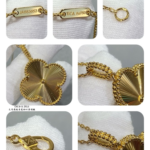 Cheap Van Cleef &amp; Arpels Necklaces For Women #1184535 Replica Wholesale [$82.00 USD] [ITEM#1184535] on Replica Van Cleef &amp; Arpels Necklaces
