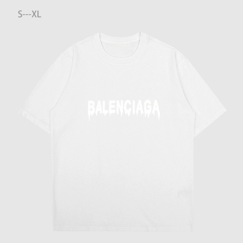 Cheap Balenciaga T-Shirts Short Sleeved For Unisex #1184660 Replica Wholesale [$27.00 USD] [ITEM#1184660] on Replica Balenciaga T-Shirts