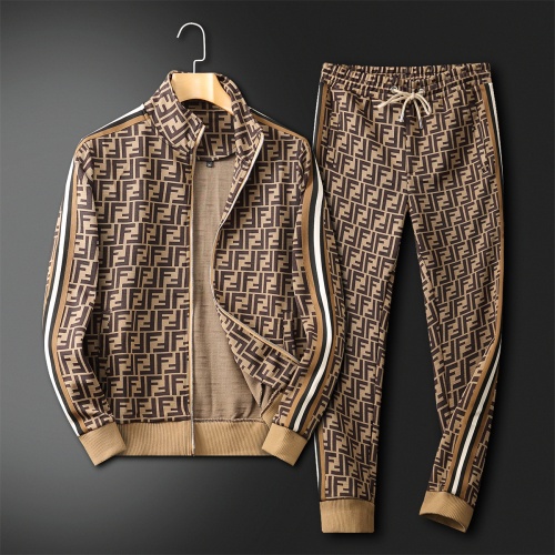 Cheap Fendi Tracksuits Long Sleeved For Men #1184835 Replica Wholesale [$92.00 USD] [ITEM#1184835] on Replica Fendi Tracksuits