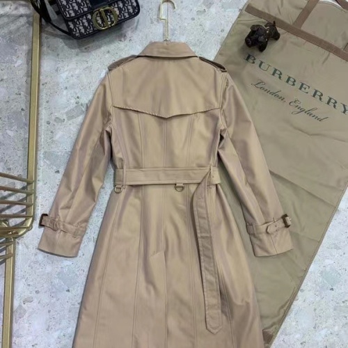 Cheap Burberry Trench Coat Long Sleeved For Women #1184868 Replica Wholesale [$160.00 USD] [ITEM#1184868] on Replica Burberry Trench Coat