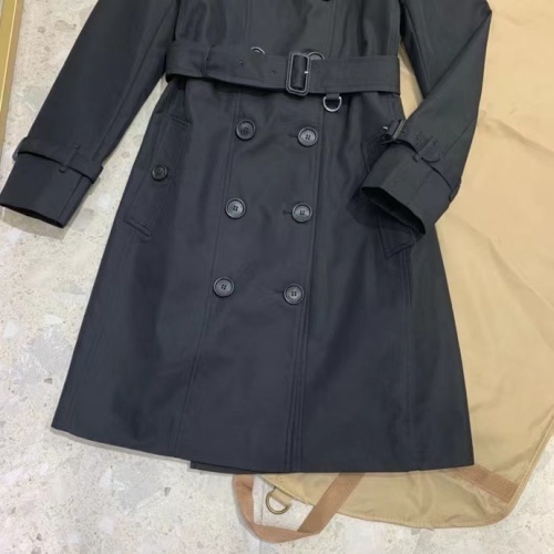 Cheap Burberry Trench Coat Long Sleeved For Women #1184869 Replica Wholesale [$160.00 USD] [ITEM#1184869] on Replica Burberry Trench Coat