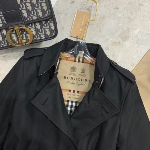 Cheap Burberry Trench Coat Long Sleeved For Women #1184869 Replica Wholesale [$160.00 USD] [ITEM#1184869] on Replica Burberry Trench Coat