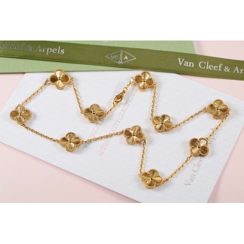 Cheap Van Cleef &amp; Arpels Necklaces For Women #1184927 Replica Wholesale [$48.00 USD] [ITEM#1184927] on Replica Van Cleef &amp; Arpels Necklaces