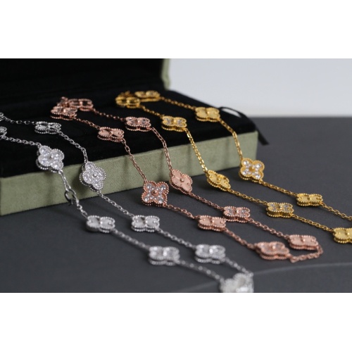 Cheap Van Cleef &amp; Arpels Necklaces For Women #1184941 Replica Wholesale [$48.00 USD] [ITEM#1184941] on Replica Van Cleef &amp; Arpels Necklaces