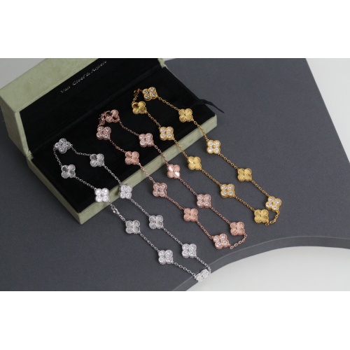 Cheap Van Cleef &amp; Arpels Necklaces For Women #1184942 Replica Wholesale [$48.00 USD] [ITEM#1184942] on Replica Van Cleef &amp; Arpels Necklaces