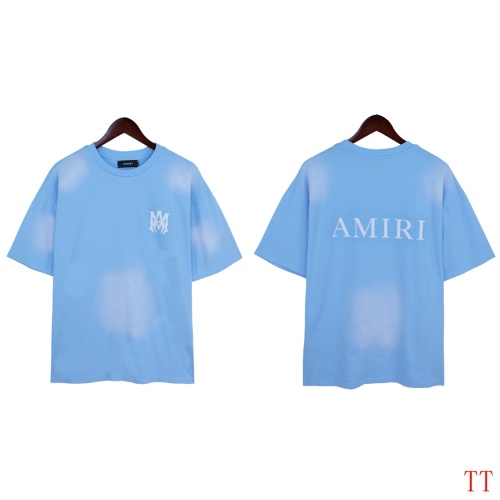 Cheap Amiri T-Shirts Short Sleeved For Unisex #1184966 Replica Wholesale [$32.00 USD] [ITEM#1184966] on Replica Amiri T-Shirts