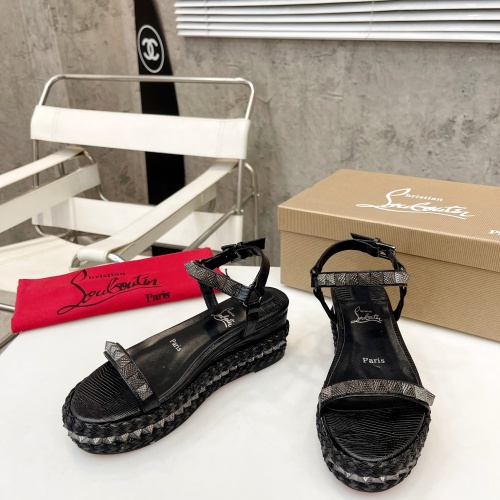 Cheap Christian Louboutin Sandal For Women #1185070 Replica Wholesale [$100.00 USD] [ITEM#1185070] on Replica Christian Louboutin Sandal
