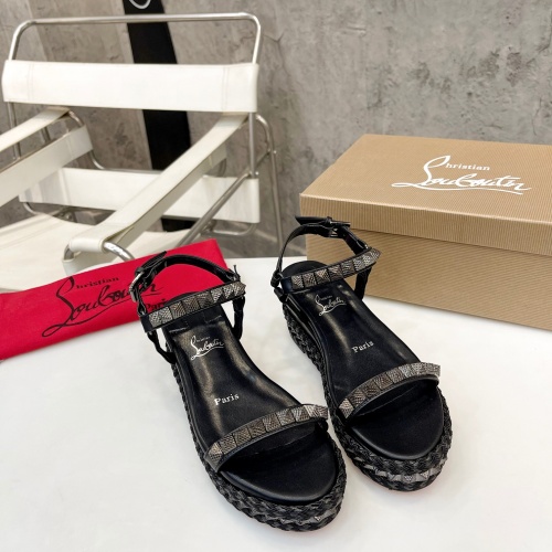 Cheap Christian Louboutin Sandal For Women #1185071 Replica Wholesale [$100.00 USD] [ITEM#1185071] on Replica Christian Louboutin Sandal