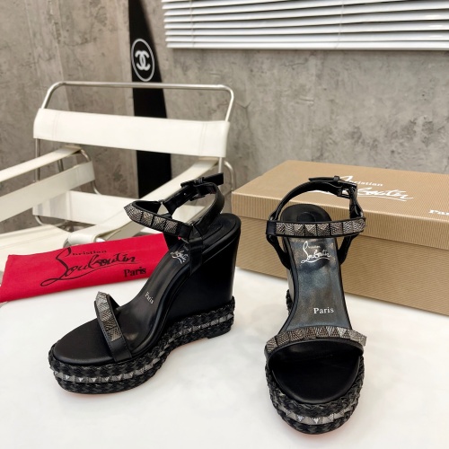 Cheap Christian Louboutin Sandal For Women #1185074 Replica Wholesale [$100.00 USD] [ITEM#1185074] on Replica Christian Louboutin Sandal
